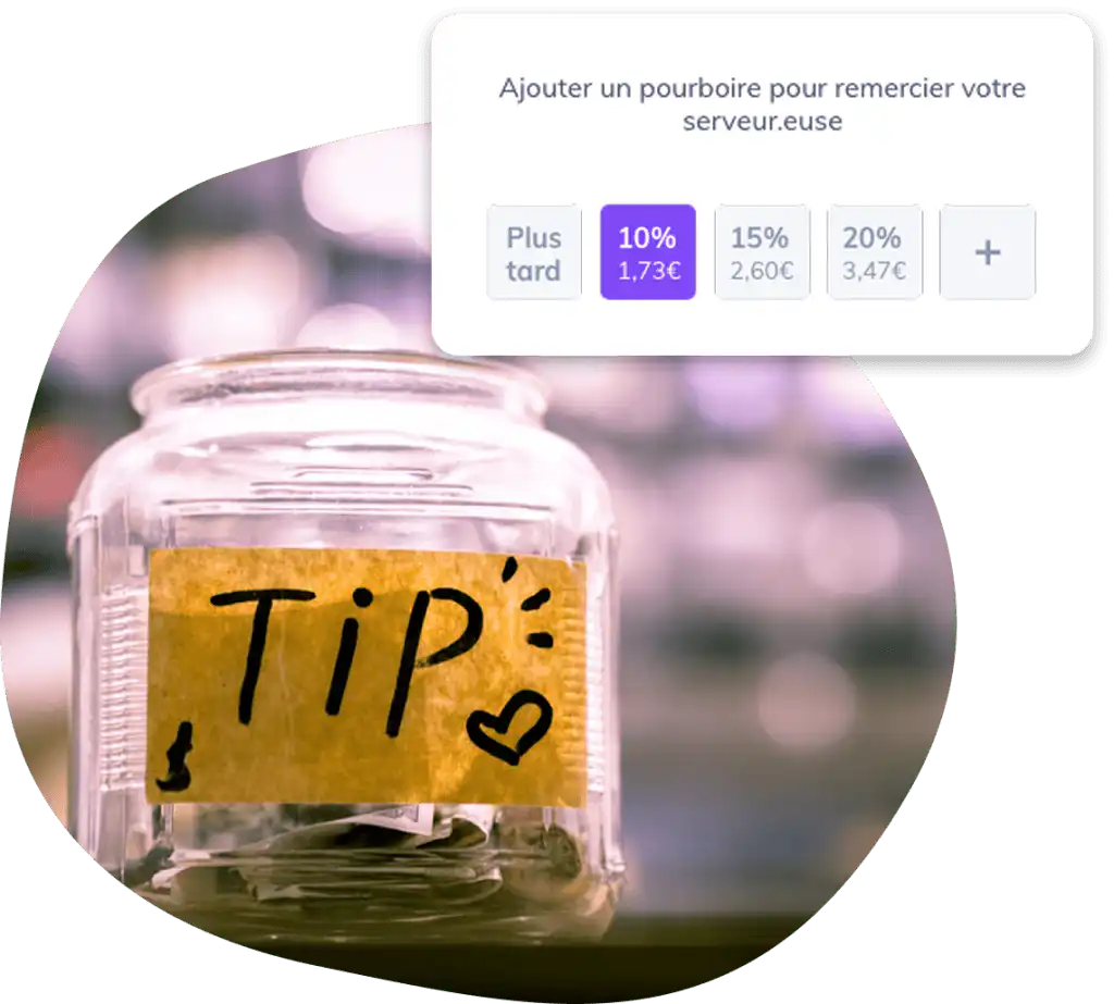 Consejos integrados en el menú digital PIINK Me.