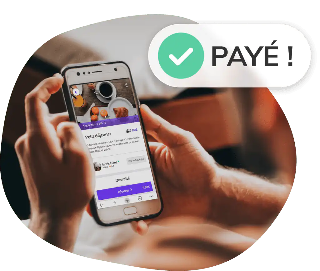 Paiement digitale avec l'application PIINK Me.