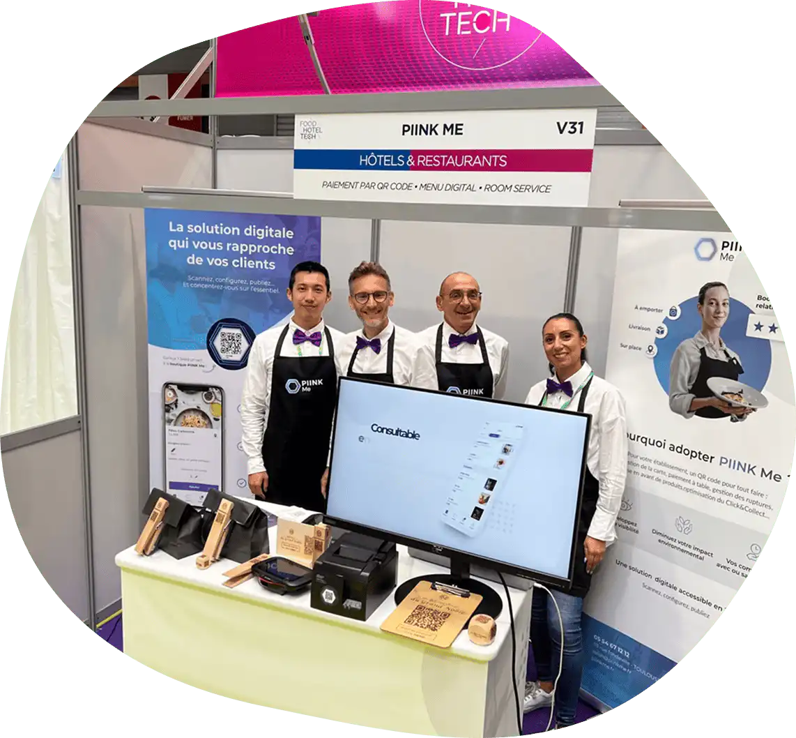 PIINK Me 团队和图卢兹 PIINK TEKNOLOGY 首席执行官 Alexandre Libeski