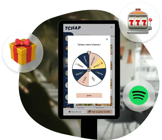 gamificación en el terminal de control PIINK Me